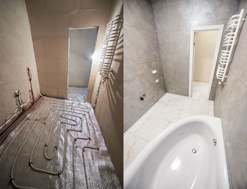 Bathroom Renovation with Heated Floors